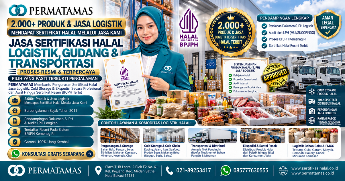Jasa Urus Sertifikasi Halal Produk Frozen Food Sampai Terbit